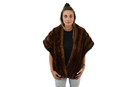 Mink fur stole - mink,