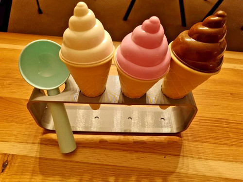 Ice cream cone - cream,