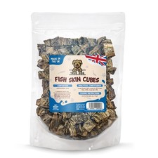 True Dog Fish Skin Cubes 500g