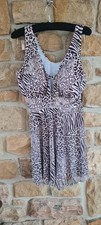 Shein Animal Print Beige Black