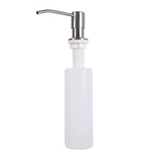 Kitchen Soap Dispenser Sink Soap Dispenser 250 ml Stainless Steel Dish Liquid.