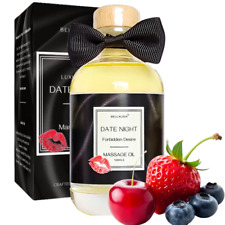 Luxury Wild Berry Sensual Couples Body Massage Oil For Erotic Fun Date Nights
