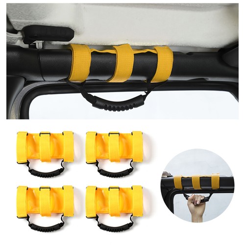 Yellow roll bar - grab, grip