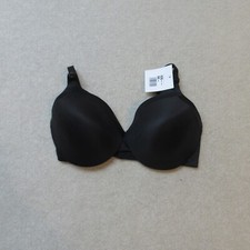 Maidenform Comfort Devotion Bra Womens UK 38 DD Black Underwired EU 85 E NWOT
