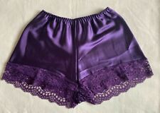 Ladies quality British made Satin French Knickers underwear sizes 10-26 Colours