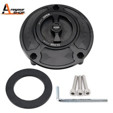 CNC Black Keyless Fuel Filler