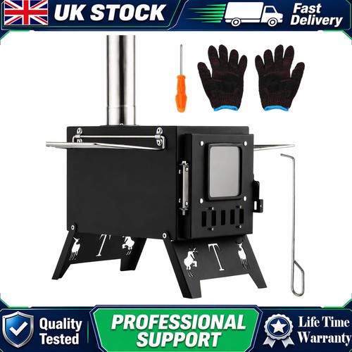 Wood burning stove tent - wood,