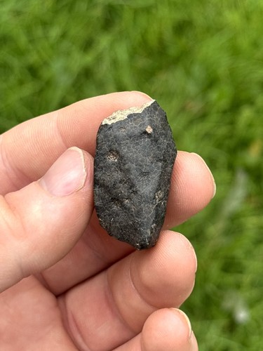 Meteorite fusion crust 15g - meteorite,