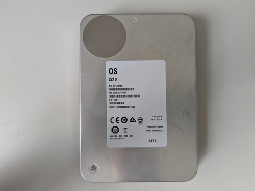 22tb seagate exos x22 - seagate,