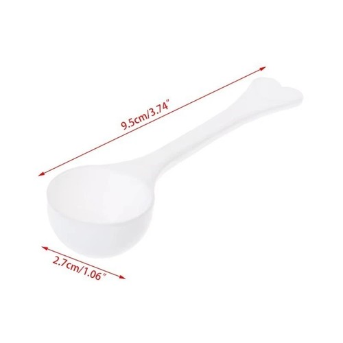 10g white plastic - 1/3/5/10g,