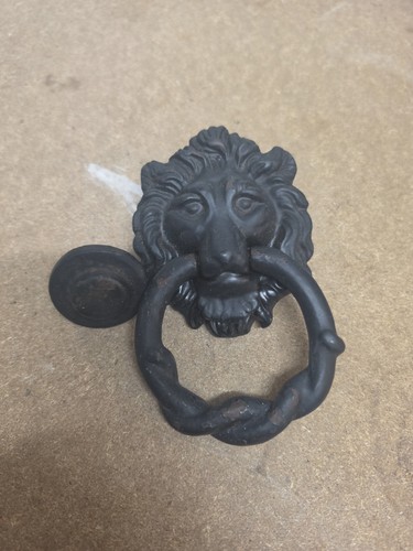 Vintage lions head door - lions,