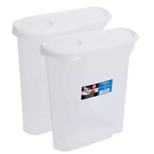 2x 5L Cereal Dispenser Plastic