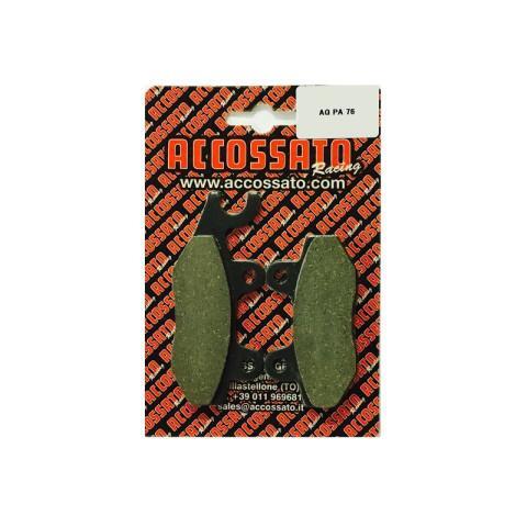 Reclined front brake pads for - reclined,
