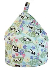Large Purple Panda Bean Bag