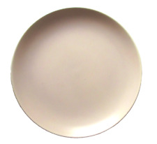 Poole Pottery Contour Shape 8” Sandwich Plate 20.5cm Dia Twintone Mushroom