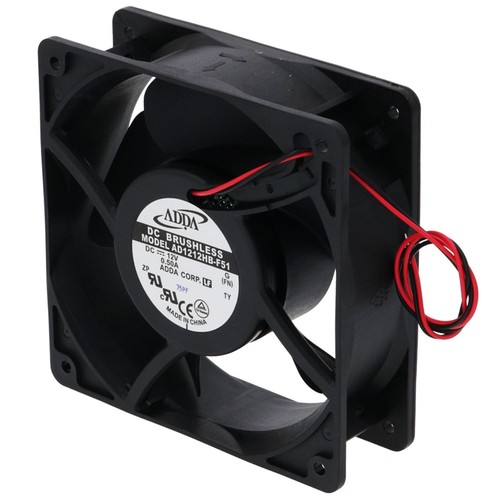 Square axial cooling fan - fan, motor