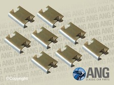 SPITFIRE MkIV & 1500, GT6 MkIII REAR HORSESHOES TRIMS (x2) FITTING CLIPS x 8