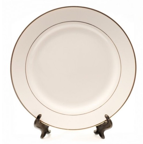 Gold rim plate sublimation - , 10"