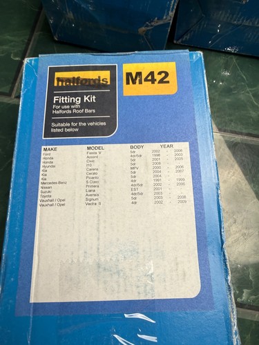 Halfords roof bar fitting kit - fitting,
