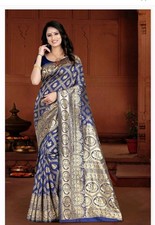 Banarasi silk saree Designer Pakistani wedding Bollywood formal indian sari