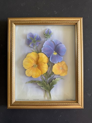 Vintage rob pohl pansies - vintage,