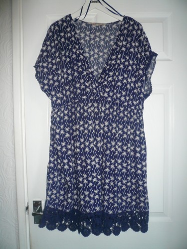 Mantaray blue tunic top dress - mantaray,