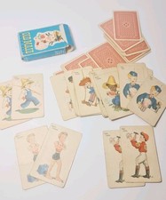 Vintage Old Maid Card Game -