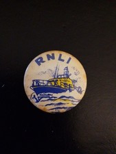 Rnli vintage pin badge - rnli.,