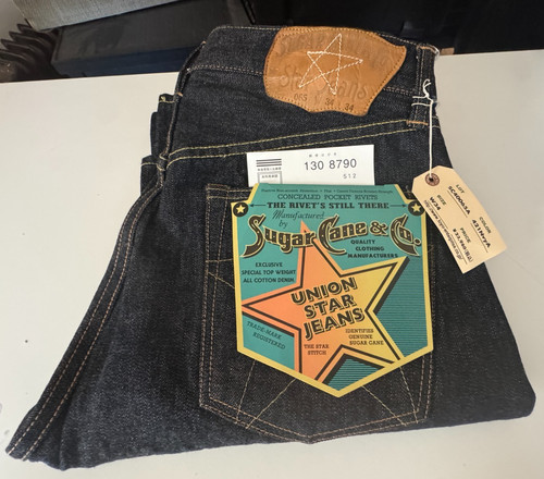 Sugar cane union star jeans - cane,