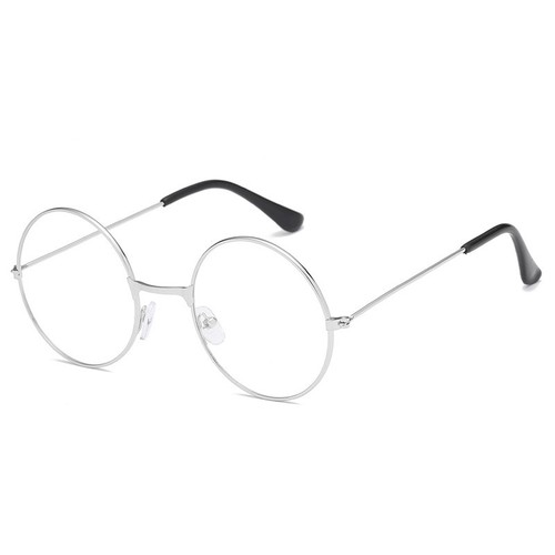 Round frame glasses with - glasses,