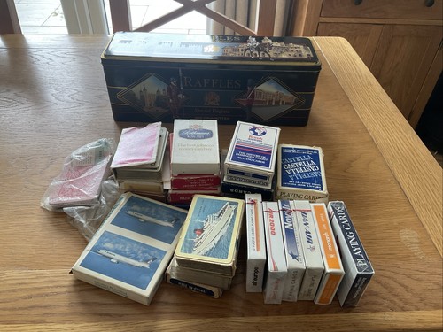 Old raffles cigarette - old, full