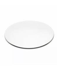 New 30 Cm Round Mirror  Candle Plates Tray   Candle Tray Plates  Gift  X6 Plates