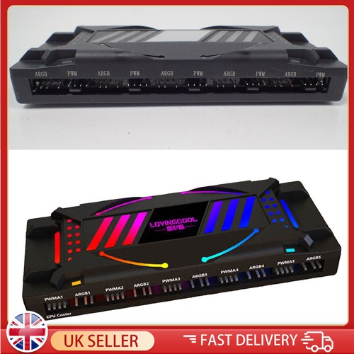 Pwm 12 argb strip fan - uk, 10