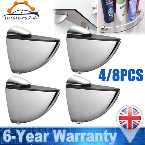 Glass shelf brackets - shelf, clamp
