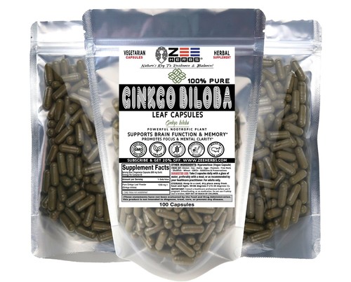 Zeeherbs pure ginkgo biloba - ginkgo,