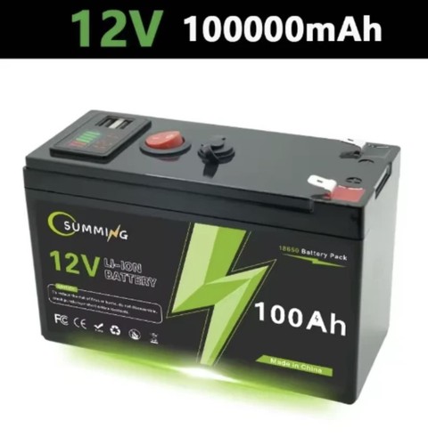 Lifepo4 12v 100ah rechargeable - lifepo4,