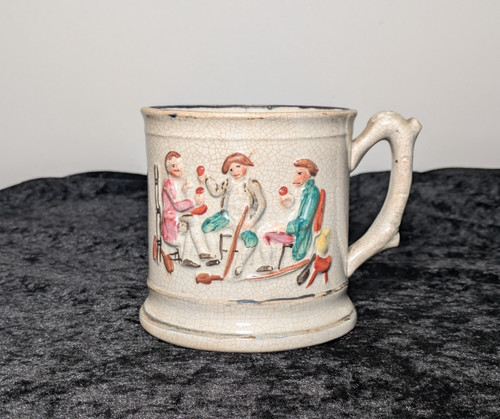 Rare staffordshire frog - frog, mug