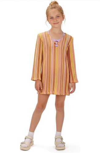Orange girls swimwear - girls',