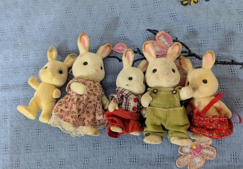 Sylvanian families mixed white - sylvanian,