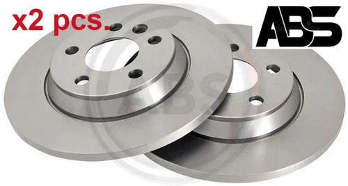 Pcs rear brake disc - x2,