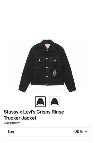 New stussy levis trucker - x,
