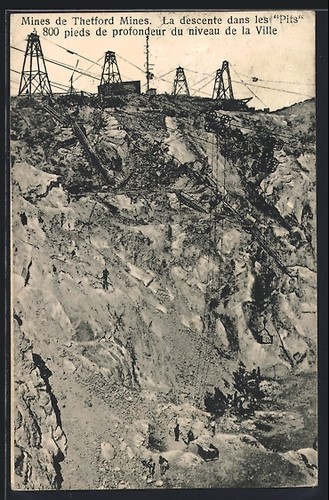 Thetford mines descente - mines,, la