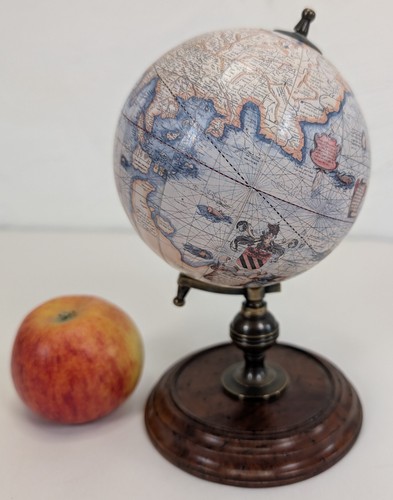 Vintage rotating globe - rotating,