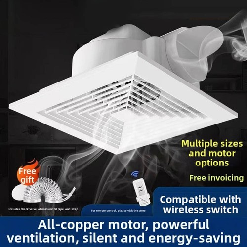 Energy efficient duct fan - duct, for