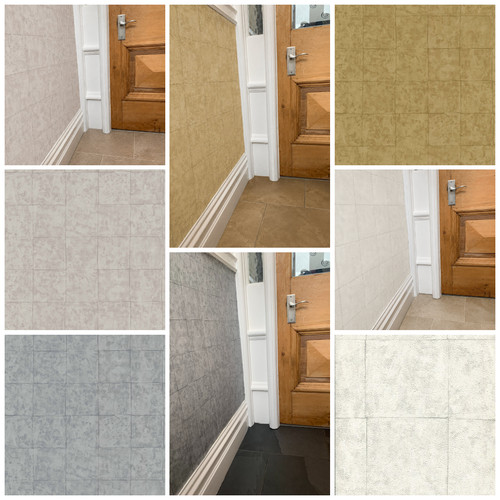 Tile effect wallpaper - effect,