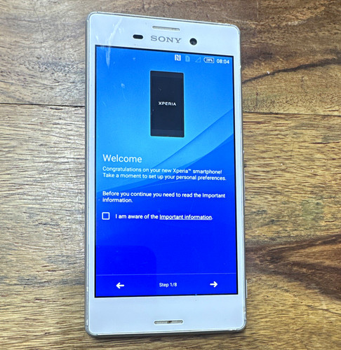Sony xperia aqua 8gb white - xperia,