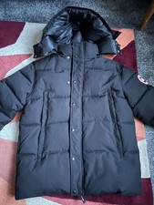 Canada Goose Men  Puffer Jacket Size Large Fits M Black Brand New Wit Tag nd bag