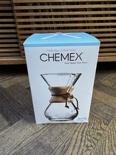 CHEMEX 6-Cup Wood Neck Glass