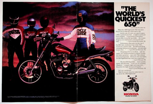 Honda 1983 nighthawk 650 - honda,