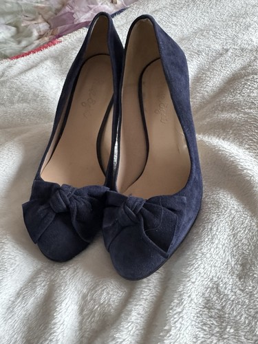 Navy phase eight suede court - phase,